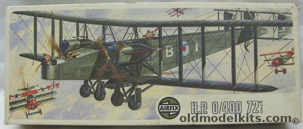 Airfix 1/72 Handley Page 0-400 Bomber - Type 4 Issue, 05010-2 plastic model kit